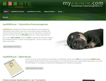 Tablet Screenshot of bte-online.de